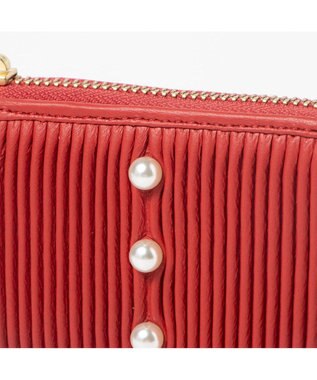 UNBILLION ペルケ perche / シーププリーツスマートキーケース レッド