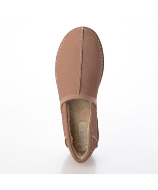 ing <ing>【サスティナブルシリーズ】ムートンバブーシュシューズ ピンクヌバック