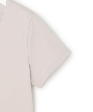 ICB スーペリアジャージー Uネック半袖プルオーバー ライトグレー