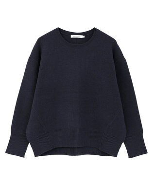 AMERICAN HOLIC バイパチ前振りニットプルオーバー Navy