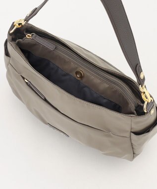 LA BAGAGERIE タック2WAYショルダーバッグ グレージュ