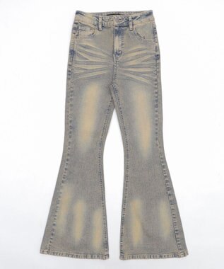 WEGO ブラストフレアデニム デニム淡色