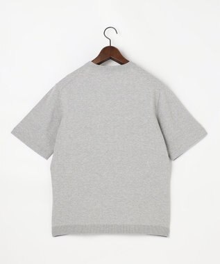 JOSEPH ABBOUD 【サステイナブル・オーガニックコットン使用】オーガニッククール ニット Tシャツ ライトグレー系