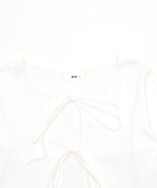 WEGO キャミセットリボンカーディガン オフホワイト