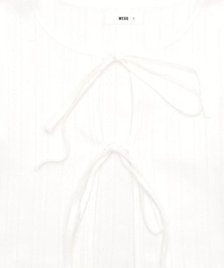 WEGO キャミセットリボンカーディガン オフホワイト