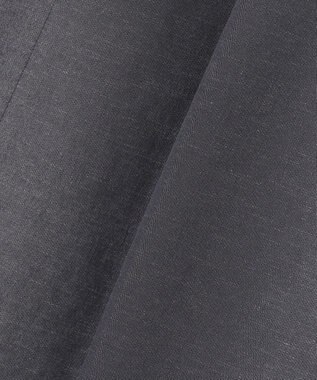 J.PRESS LADIES L 【洗える・吸水速乾・接触冷感】リネンツイル スカート ブラックシャンブレー系