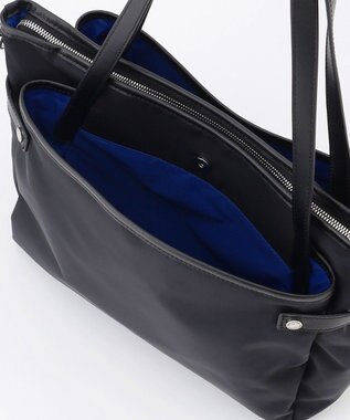 LA BAGAGERIE 【撥水ナイロン】ベーシックA4トート ブラック