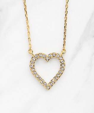 TOCCA WISH IN HEART NECKLACE ネックレス ゴールド系