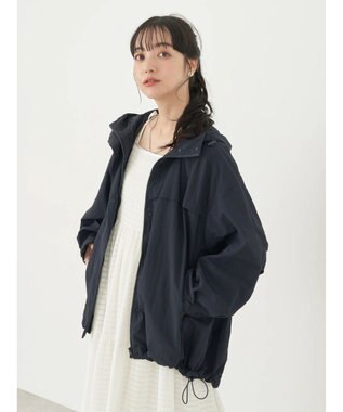 earth music&ecology テックパーカー Navy