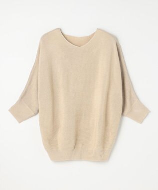 ANY ラメガーターニット ベージュ