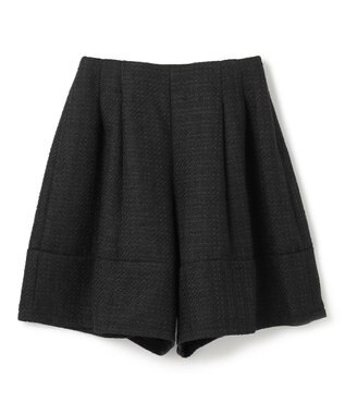 TOCCA 【洗える】PANTS OF CHARLOTTE キュロットパンツ ブラックツイード