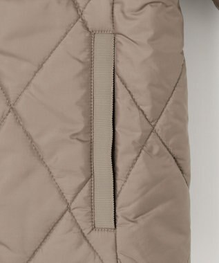 J.PRESS LADIES 高密度タフタ キルティング ショート コート ブラウン系