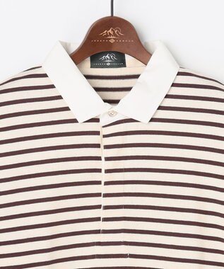 JOSEPH ABBOUD MOUNTAIN 【テーム・ヤルヴィモチーフ】ラガーシャツ ダークブラウン系1