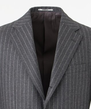 J.PRESS MEN 【WILLIAM HALSTED】ヘリテージフランネル スーツ ライトグレー系2