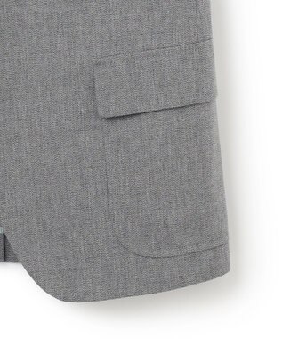 J.PRESS MEN 【J.PRESS ORIGINALS】Magic Cuba Wool Cotton Hopsack 3B Jacket / Made in Japan ライトグレー系