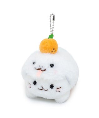 Mother garden しろたん 干支 キーホルダー 巳年《白 》 単品 白