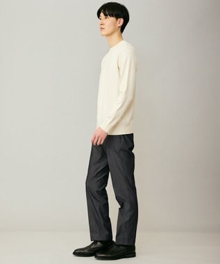 UNFILO MENS 【男女兼用】ソフトサーモ アンチピリングニット クルー オフ