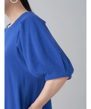 earth music&ecology Ａラインカットワンピース Royal Blue