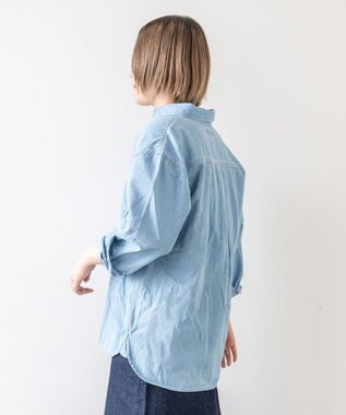 caqu work shirts ゆったりシルエットなワークシャツ 7years