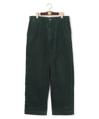 J.PRESS MEN 【NYUZELESS】コットンコーデュロイ イージーパンツ グリーン系