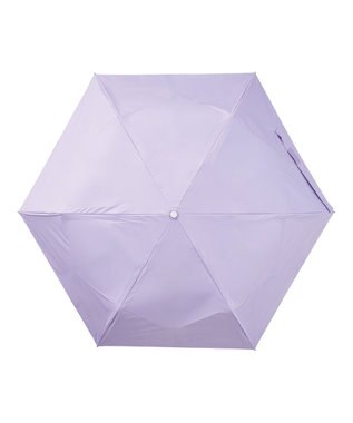 MOONBAT 【遮光100％/晴雨兼用】kowaza コワザ ライトウェイトカーボン プレーン 折りたたみ傘 簡単に畳める傘 コンパクト 50cm ライトパープル
