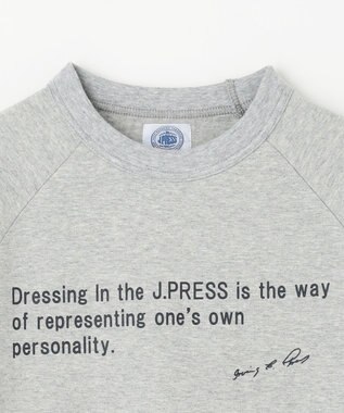 J.PRESS KIDS 【140-170cm】ラグランＴシャツ グレー系