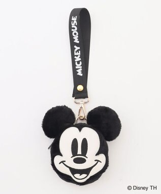 【ディズニー】ミッキーマウス／フェイスポーチチャーム