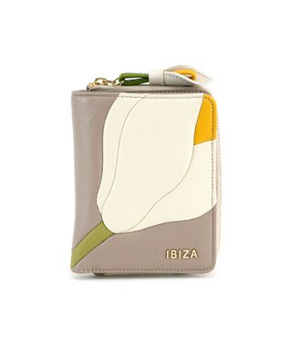 IBIZA プレーサ　ラウンド二つ折り財布
