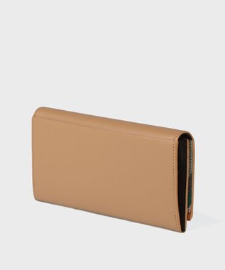 Paul Smith Newスワールトリム 長財布 ベージュ