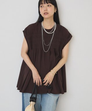 AMERICAN HOLIC シャーリングプルオーバー Brown
