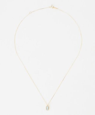 TOCCA 【WEB＆数量限定】CROCHET OF COLOR  NECKLACE K10 アクアマリン ネックレス アクアマリン
