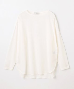 ANY シア―ラウンドネックTシャツ オフ