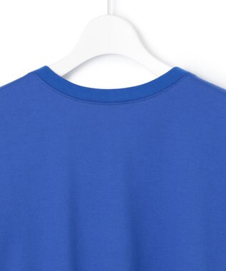 23区 【洗える】ALBINIジャージー バックフレア Tシャツ ブルー系