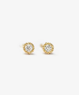 TOCCA 【WEB限定】FLORA K18 DIAMOND  K18 PIERCED EARRINGS K18 ダイヤモンド ピアス