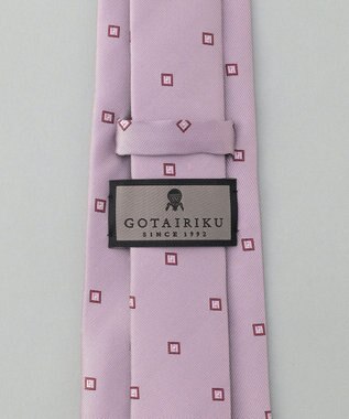 GOTAIRIKU GOTAIRIKU別注【日本製】シルク ネクタイ_小紋柄 ピンク系8