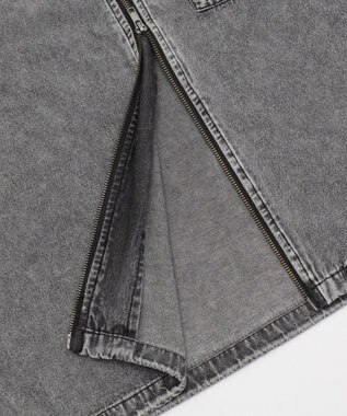 WEGO 【ユニセックス着用ITEM】デニムシャツジャケット デニムブラック