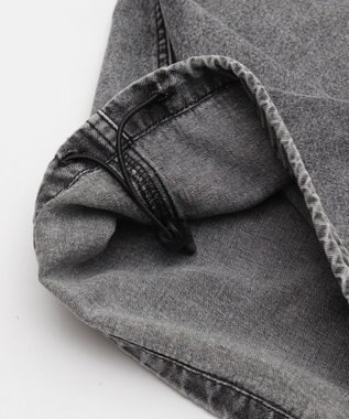 WEGO 【ユニセックス着用ITEM】デニムシャツジャケット デニムブラック