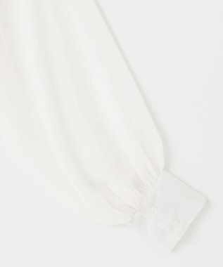 Feroux 【洗える】ベーシックシアー シャツ ホワイト系