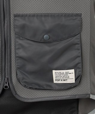 PW CIRCULUS 【UNISEX】ペルチェベスト ゴルフ グレー系