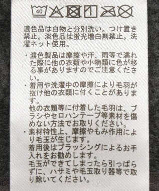 AMERICAN HOLIC ハーフスナップフリースワンピース Charcoal Gray