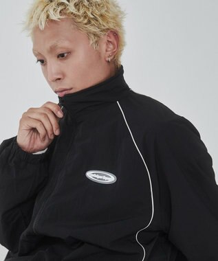 WEGO バルーンナイロンブルゾン ブラック