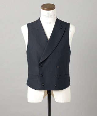 GOTAIRIKU 【ZEGNA/ゼニア】ISLANDFLEECE/アイランドフリース 3ピーススーツ（ネイビー） ネイビー系8