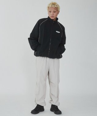 WEGO バルーンナイロンブルゾン ブラック