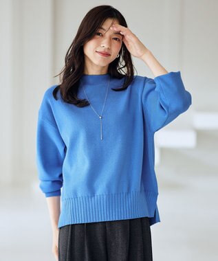 【5色展開】ハイネックデイリーニット