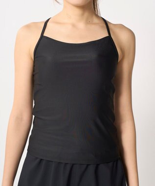 OP／FILA 【Kappa】ハイネック長袖T5点セット水着　タンキニデザイン ブラウン