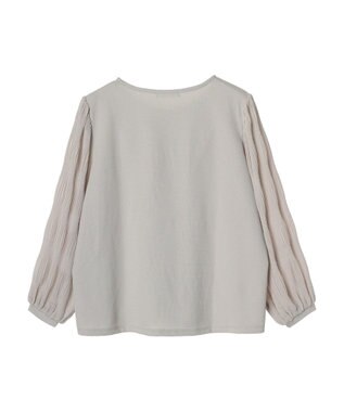 Green Parks マジョリカスリーブカットプルオーバー Light Gray