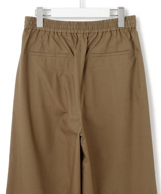 23区 L 【SLOW/一部店舗限定】ライトタンブラータフタ ワイド パンツ カーキ系