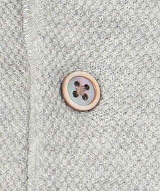 JOSEPH ABBOUD MOUNTAIN 【SPACE】OGストレッチコットン ニットポロシャツ ライトグレー系