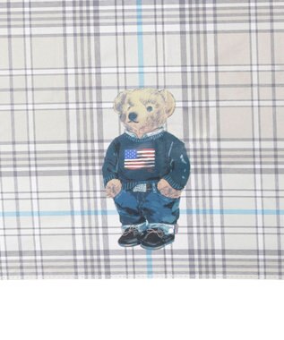 MOONBAT POLO RALPH LAUREN 遮光 晴雨兼用 折りたたみ日傘 チェック ポロベア ベージュ