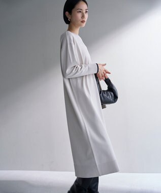 UNFILO マイビューティニット ワンピース アイボリー